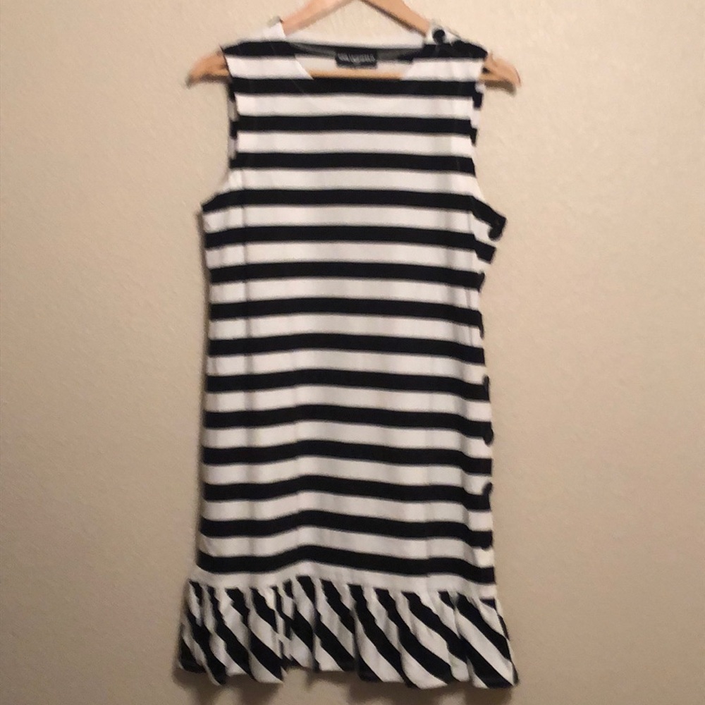 NWT Karl Lagerfeld Flounce Dress